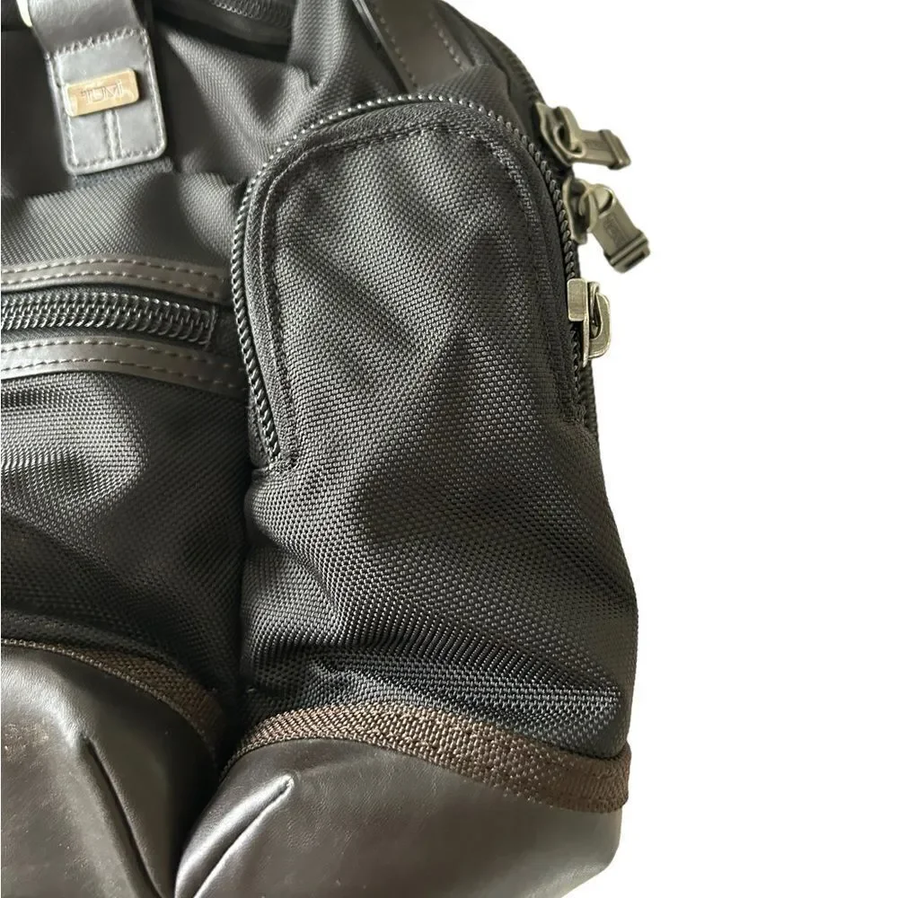 Tumi Alpha Bravo Brooks Briefcase Messenger Bag
